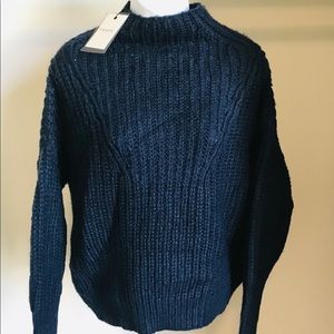 🏷 NWT Few Moda Chunky Knit Sweater Sz XS